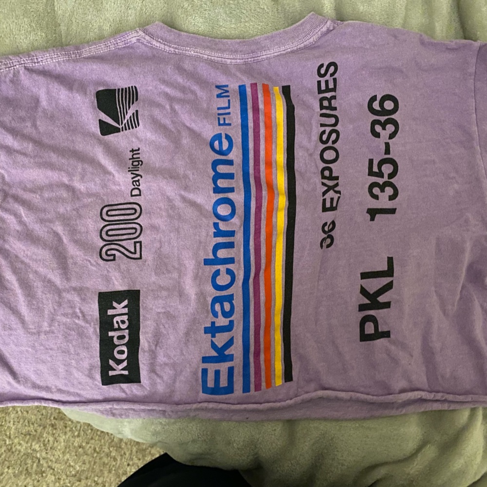 Polaroid cropped tee. Will expect a bundle deal!!